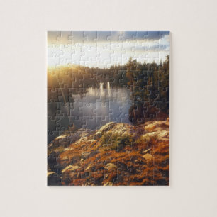 Puzzle États-Unis, Californie, Montagnes de la Sierra Nev