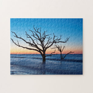 Puzzle États-Unis, Caroline du Sud, île d'Edisto, baie 