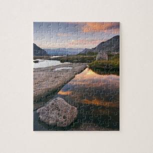 Puzzle États-Unis, Colorado, Rocky Mountain NP. Lever de 