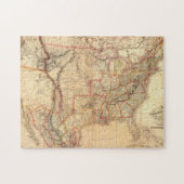 Puzzle États-Unis d'Amérique 12 (Horizontal)