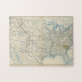 Puzzle États-Unis, décembre 1860 (Horizontal)