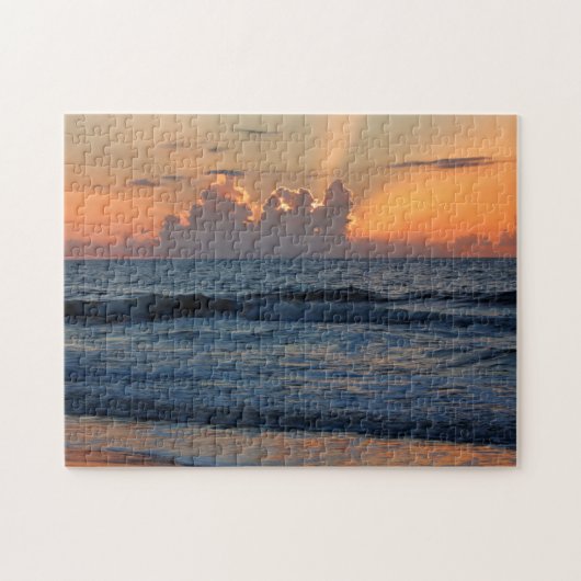 Puzzle États-Unis, Géorgie, Tybee Island, Plage de Tybee (Horizontal)