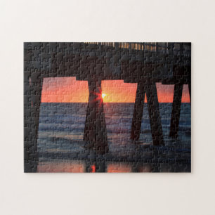Puzzle États-Unis, Géorgie, Tybee Island, Tybee Pier