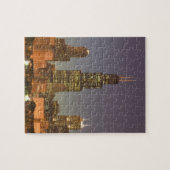 Puzzle États-Unis, Illinois, Chicago: Ville Skyline / Soi (Horizontal)