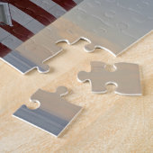 Puzzle États-Unis, Maine, Lubec. Le phare de West Quoddy (Côté)