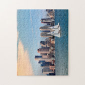 Puzzle États-Unis, Massachusetts. Skyline du front de mer (Vertical)