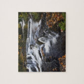 Puzzle États-Unis, Michigan, Upper Peninsula. Bond Falls (Vertical)