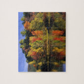 Puzzle États-Unis, New Hampshire, Moultonborough. Arbres  (Vertical)