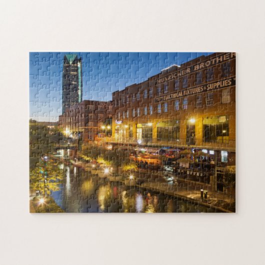 Puzzle États-Unis, Oklahoma, Oklahoma City, Bricktown (Horizontal)