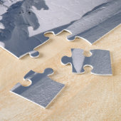 Puzzle États-Unis, Oregon, Crater Lake NP. Les arbres tom (Côté)