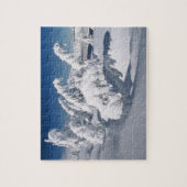 Puzzle États-Unis, Oregon, Crater Lake NP. Les arbres tom (Vertical)