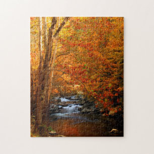 Puzzle États-Unis, Tennessee. Rushing Mountain Creek 2