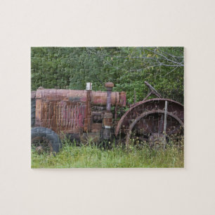 Puzzle États-Unis, Vermont, MANCHESTER : Tracteur agricol