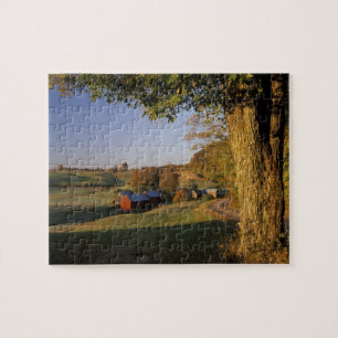 Puzzle États-Unis, Vermont, sud de Woodstock, Jenne Farm 