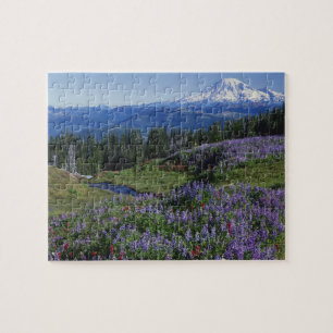 Puzzle États-Unis, Washington Mt Adams Wilderness, Meado