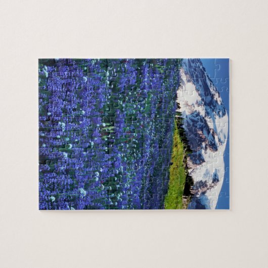 Puzzle États-Unis, Washington, Parc national du Mont Rain (Horizontal)