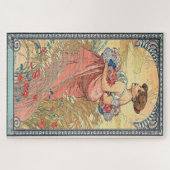 Puzzle Été 1900 : Un Art Nouveau de Mucha (Horizontal)