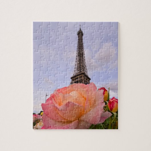 Puzzle Été à Paris - Tour Eiffel - 8x10 - 110 pcs. (Vertical)