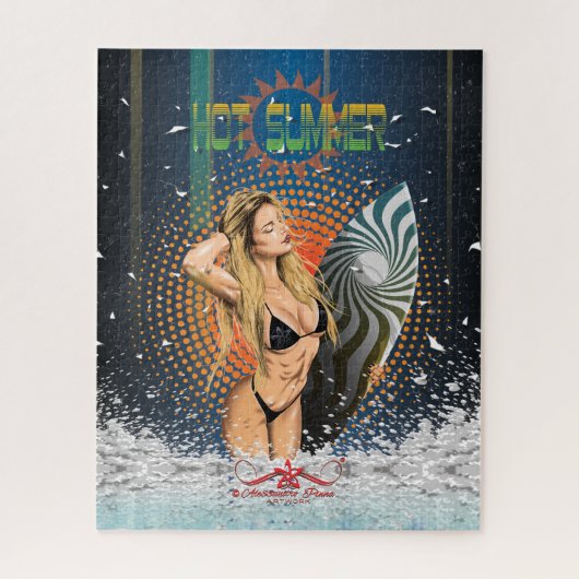 Puzzle Été chaud (Vertical)