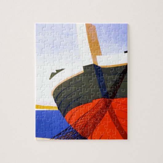 Puzzle Été en Italie Vintage voyage (Vertical)