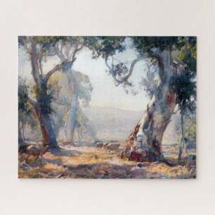 Puzzle Été Hans Heysen 1909 Art Australien