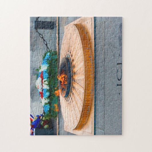 Puzzle Eternal Light Arc de Triomphe Paris. (Vertical)