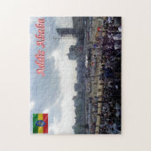 Puzzle Éthiopie - Addis-Abeba - carré Meskal - (Vertical)