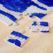 Puzzle Ethnic Indigo Arrow Native Motifs (Côté)