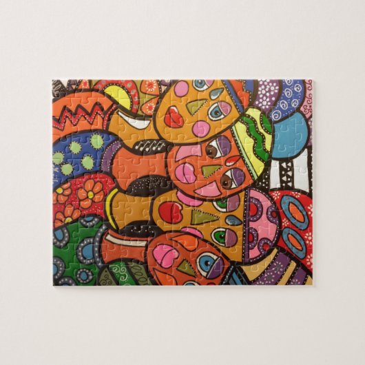 Puzzle ethnique (Horizontal)