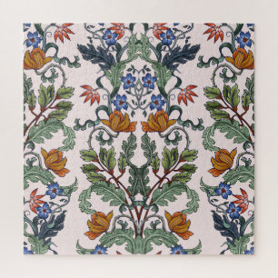 Puzzle Ethnique traditionnelle : Floral Vintage décoratif