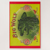 Puzzle Étiquette à cigares Big Wolf (Vertical)