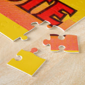 Puzzle étiquette de pâte de tomates Claudia dans les anné (Côté)