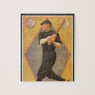 Puzzle Étiquette de produit vintage Art, Boston Garter po