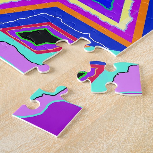 Puzzle Étoile de David juive (Côté)