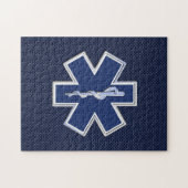 Puzzle Étoile de l'infirmier SME de la vie sur la fibre (Horizontal)