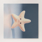 Puzzle Étoile de mer rose mignonne (Horizontal)