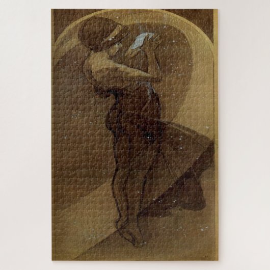 Puzzle Étoile du Nord par Alphonse Mucha (Vertical)
