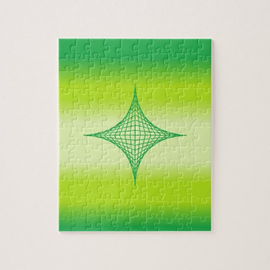 Puzzle Étoile verte (Vertical)