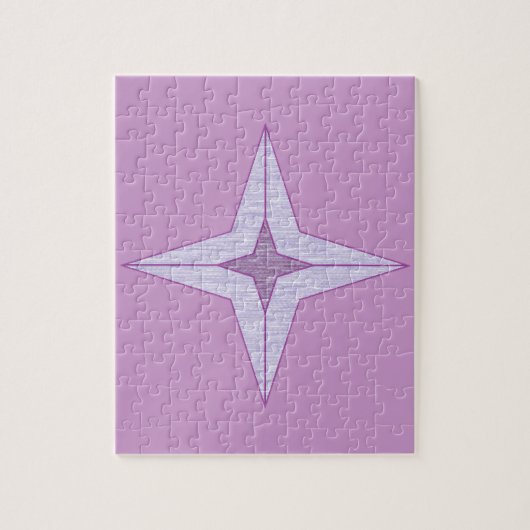 Puzzle Étoile violette (Vertical)