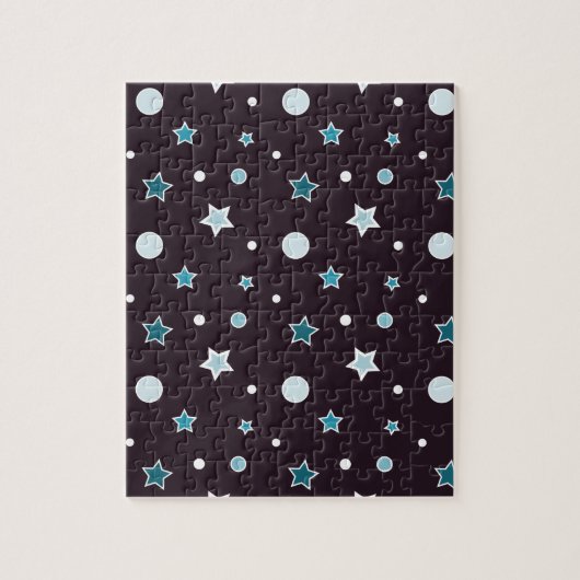 Puzzle Étoiles bleues (Vertical)