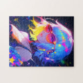 Puzzle Étoiles de fille Anime (Horizontal)