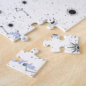 Puzzle étoiles de lune de soleil (Côté)