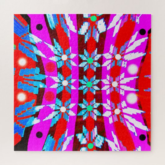 Puzzle étoiles de Noël (Horizontal)