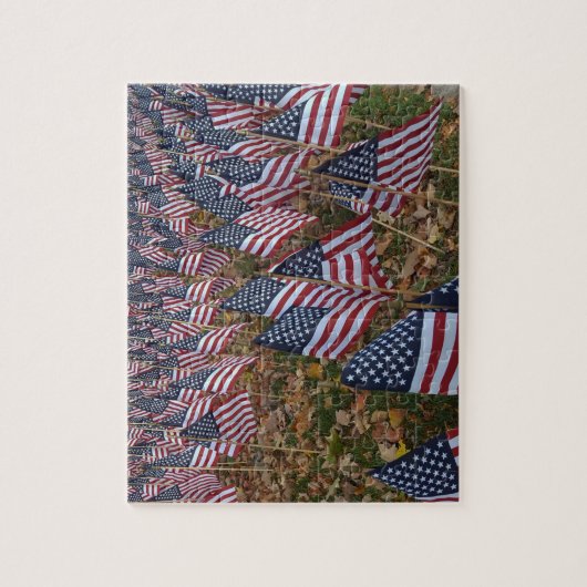 Puzzle Étoiles et rayures nos anciens combattants (Vertical)