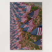 Puzzle Étoiles et rayures nos anciens combattants (Vertical)