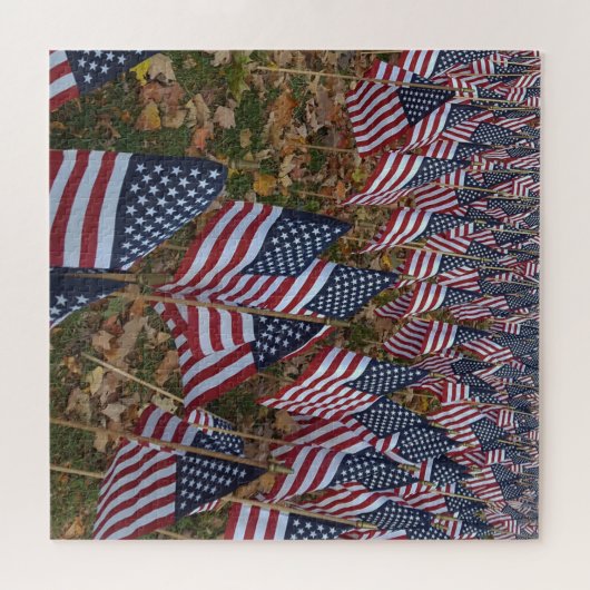 Puzzle Étoiles et rayures nos anciens combattants (Horizontal)
