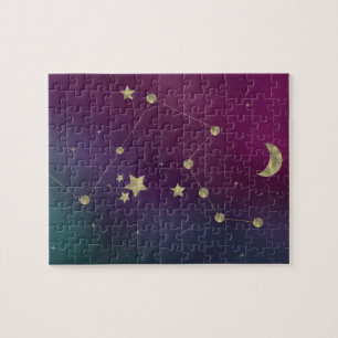 Puzzle Étoiles Lune Nébuleuse Constellation Galaxie