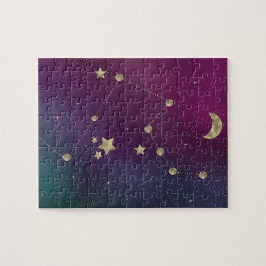 Puzzle Étoiles Lune Nébuleuse Constellation Galaxie (Horizontal)