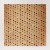 Puzzle Étoiles vintages : Texture papier ancienne (Horizontal)