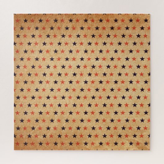 Puzzle Étoiles vintages : Texture papier ancienne (Vertical)